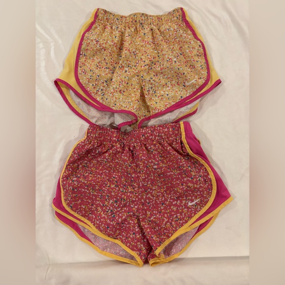 Nike Pants - Nike Pink Floral Dri-FIT Shorts